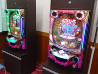 パチンコ台を寄贈しました