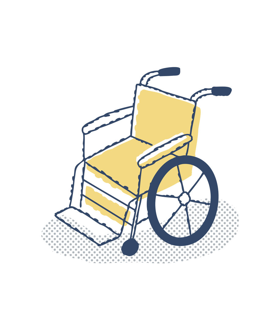 車イスを寄贈しました